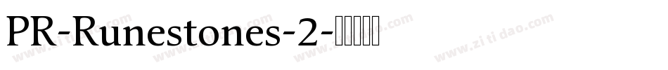 PR-Runestones-2字体转换