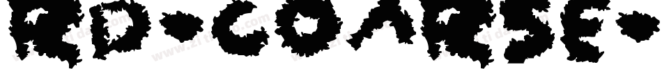 RD-Coarse字体转换