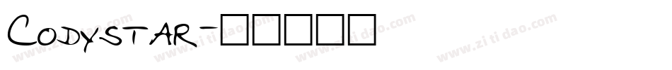 Codystar字体转换