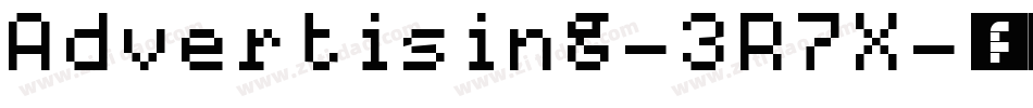 Advertising-3R7X字体转换
