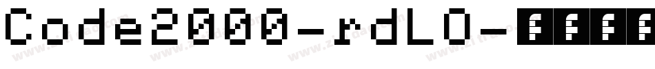 Code2000-rdLO字体转换