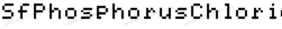 SfPhosphorusChloride-ZJ7x字体转换