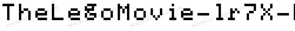 TheLegoMovie-lr7X字体转换