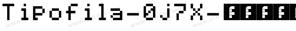 Tipofila-0j7X字体转换