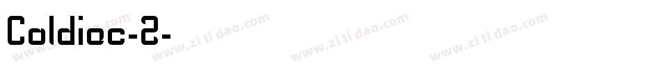 Coldiac-2字体转换