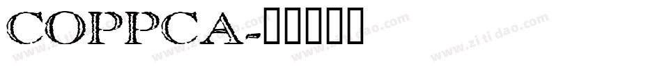 COPPCA字体转换