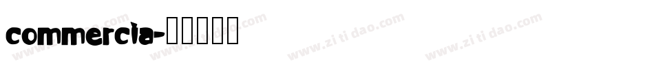 commercia字体转换