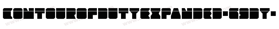 ContourOfDutyExpanded-G9dy字体转换