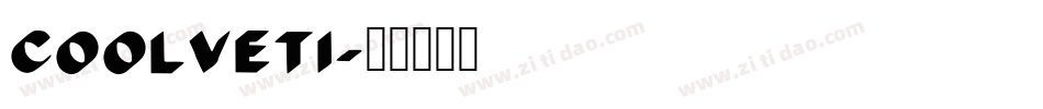 COOLVETI字体转换