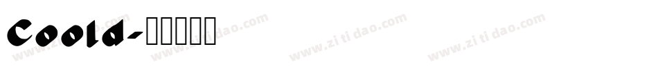 Coold字体转换