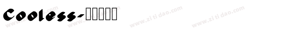 Cooless字体转换