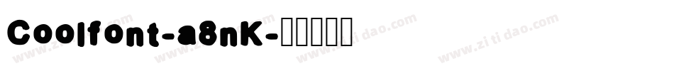 Coolfont-a8nK字体转换