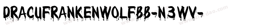 Dracufrankenwolfbb-n3wV字体转换