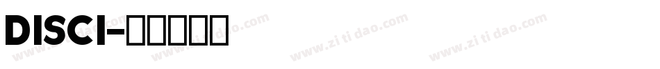 DISCI字体转换