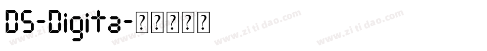 DS-Digita字体转换