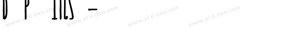 DontPanicITCStd字体转换