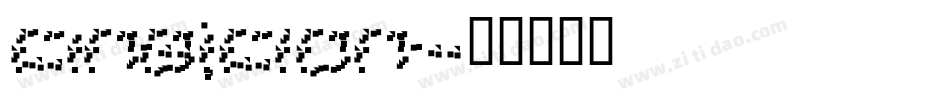 FinalFron字体转换