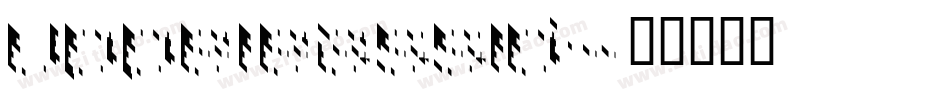 UpperEasSid字体转换