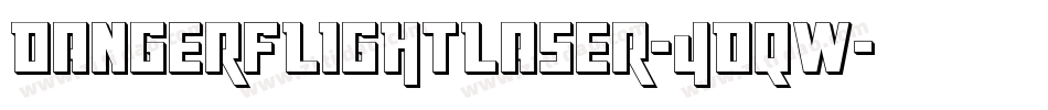 DangerFlightLaser-4DqW字体转换
