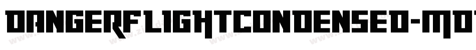 DangerFlightCondensed-mdD2字体转换