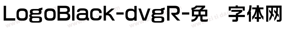 LogoBlack-dvgR字体转换