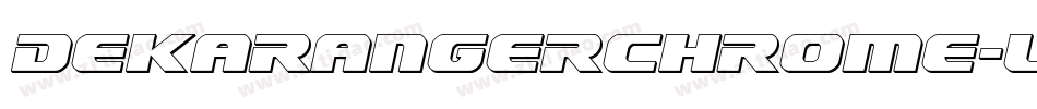 DekarangerChrome-lyzZ字体转换