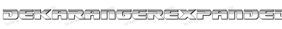 DekarangerExpanded-KmYZ字体转换