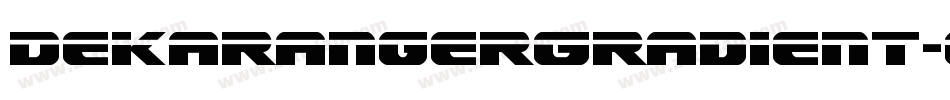 DekarangerGradient-63oo字体转换
