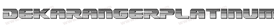 DekarangerPlatinum-R47v字体转换