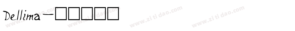 Dellima字体转换