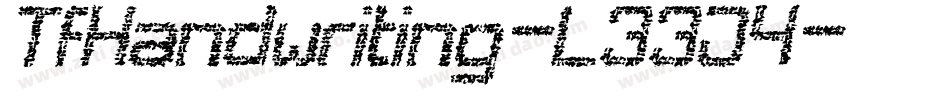 TfHandwriting-L33J4字体转换