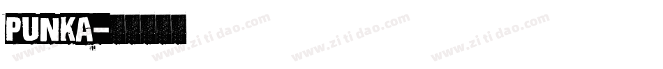 PUNKA字体转换