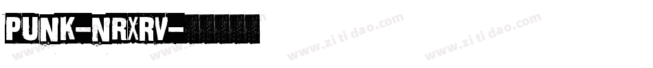 Punk-nRxrV字体转换