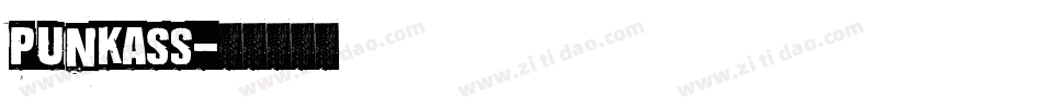 punkass字体转换