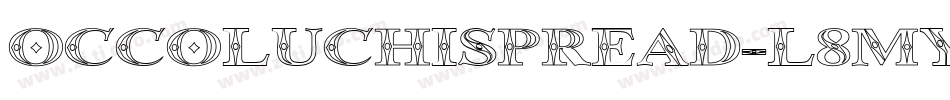 OccoluchiSpread-L8my字体转换