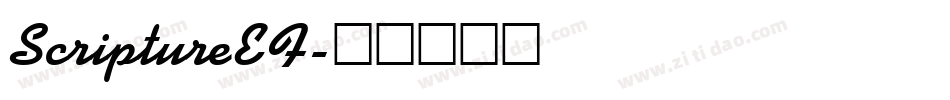 ScriptureEF字体转换