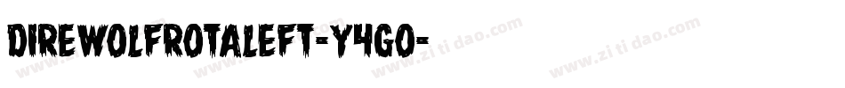 DireWolfRotaleft-Y4gO字体转换