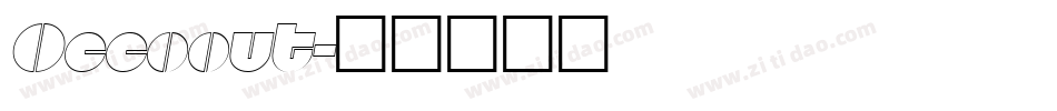 Occoout字体转换