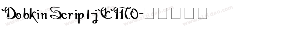 DobkinScript-jEM0字体转换