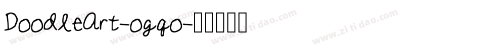 DoodleArt-ogqo字体转换