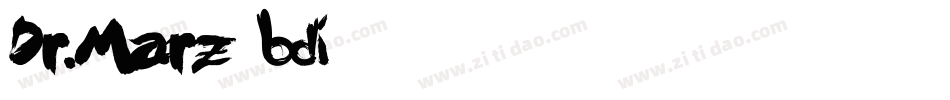 Dr.Marz_bdi字体转换