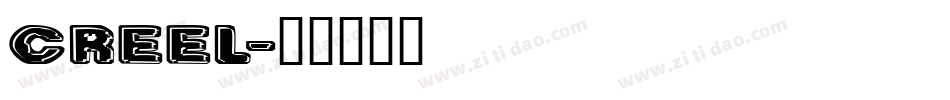CREEL字体转换