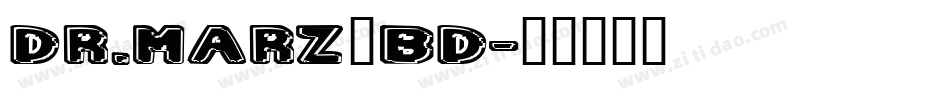 Dr.Marz_bd字体转换