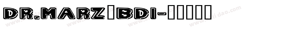 Dr.Marz_bdi字体转换