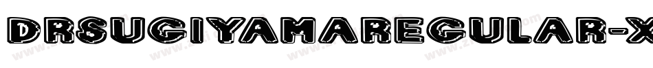 DrSugiyamaRegular-X5rd字体转换
