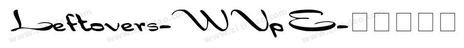 Leftovers-WVpE字体转换