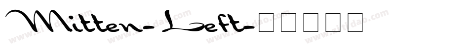 Mitten-Left字体转换