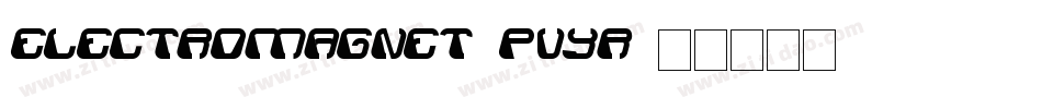 ElectroMagnet-pVYr字体转换