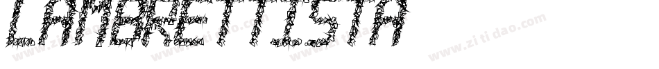 Lambrettista字体转换