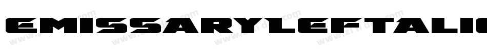 EmissaryLeftalic-B8eG字体转换 EmissaryLeftalic-B8eG字体转换